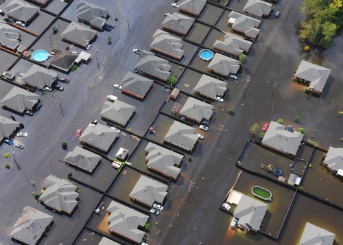 flood damaged homes